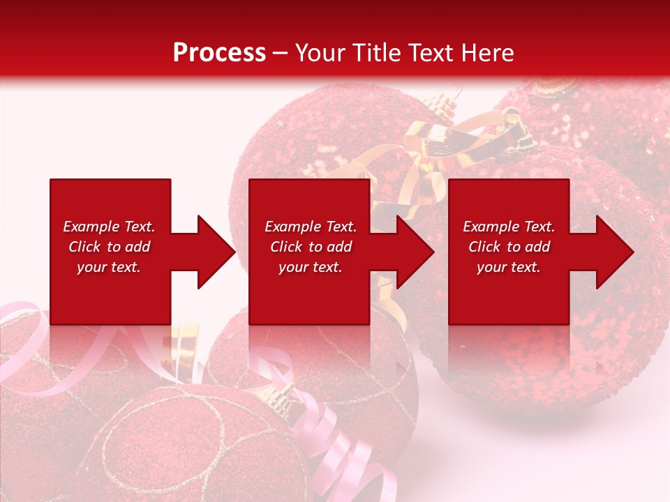 Holiday Ornament White PowerPoint Template