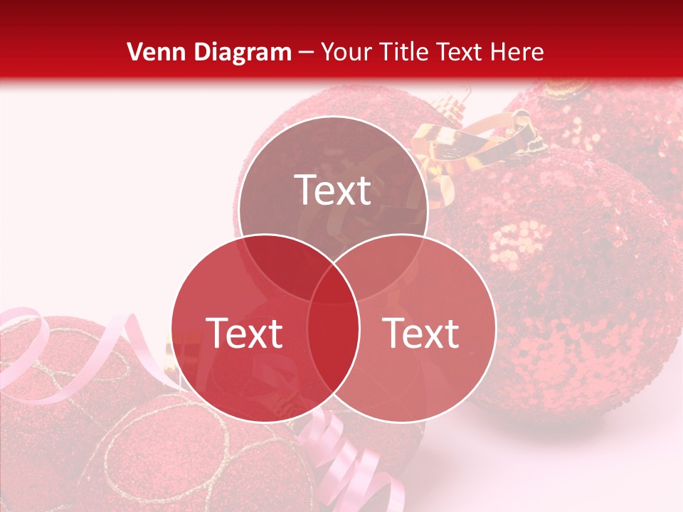 Holiday Ornament White PowerPoint Template