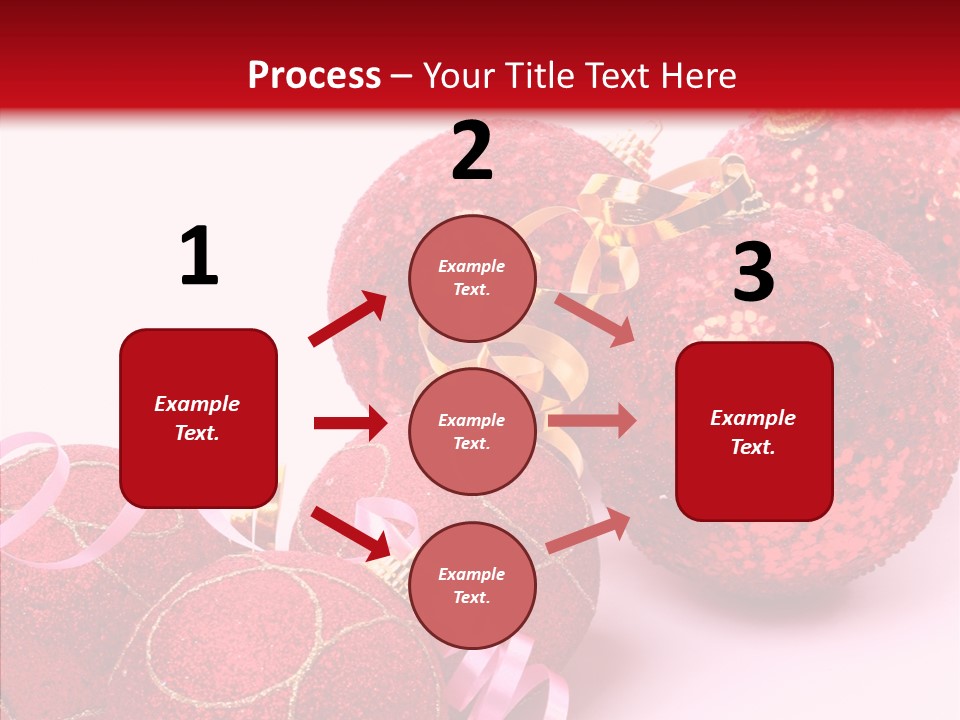 Holiday Ornament White PowerPoint Template