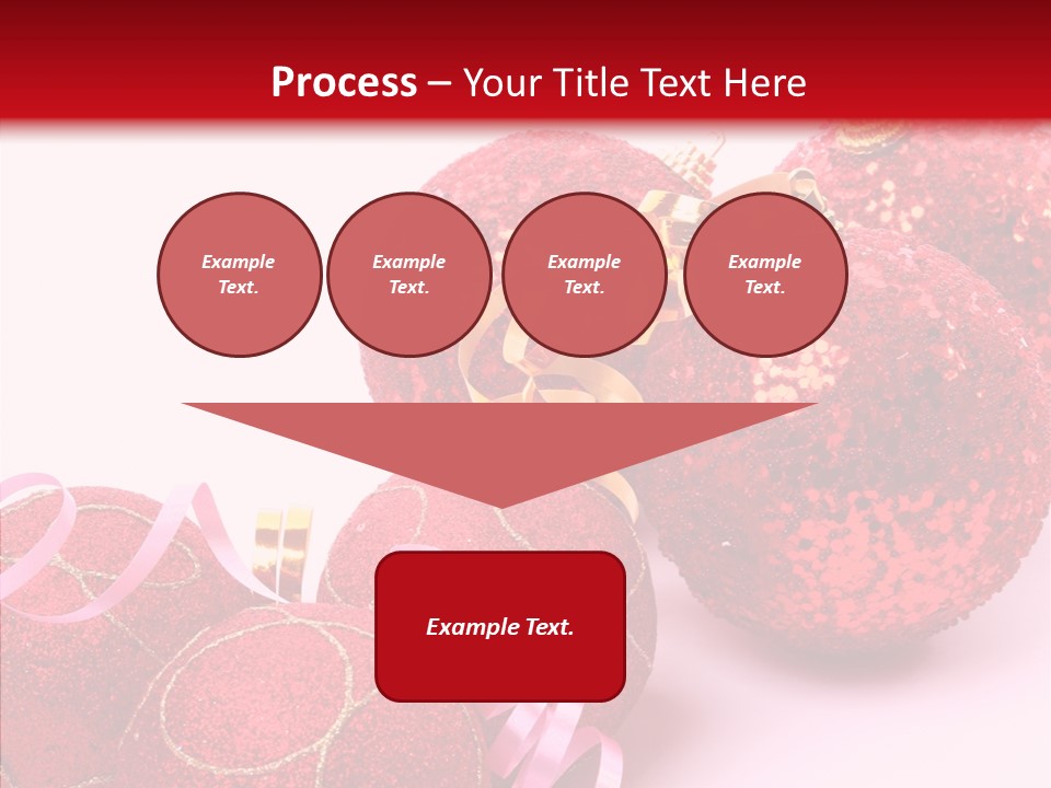 Holiday Ornament White PowerPoint Template