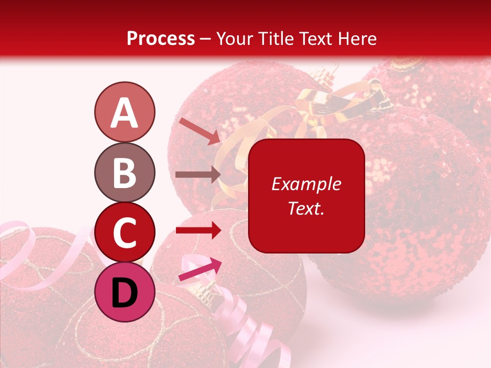 Holiday Ornament White PowerPoint Template