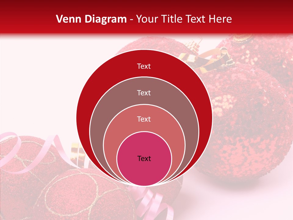 Holiday Ornament White PowerPoint Template