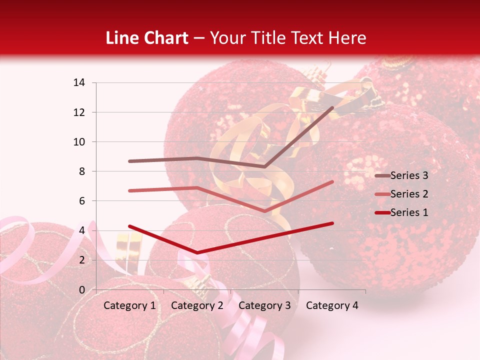 Holiday Ornament White PowerPoint Template