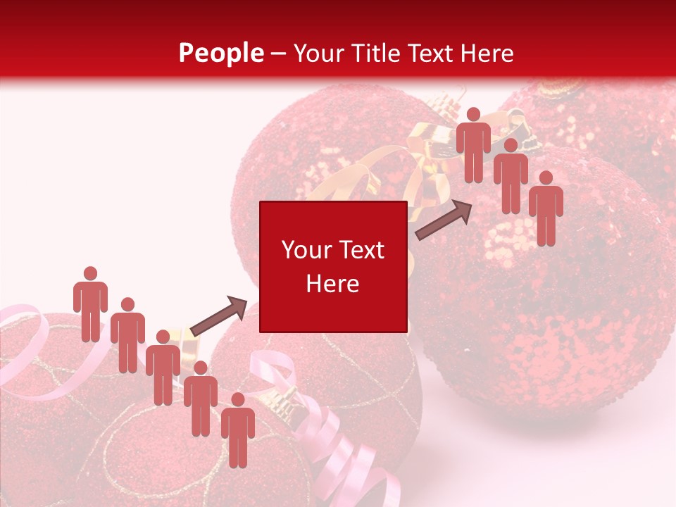 Holiday Ornament White PowerPoint Template