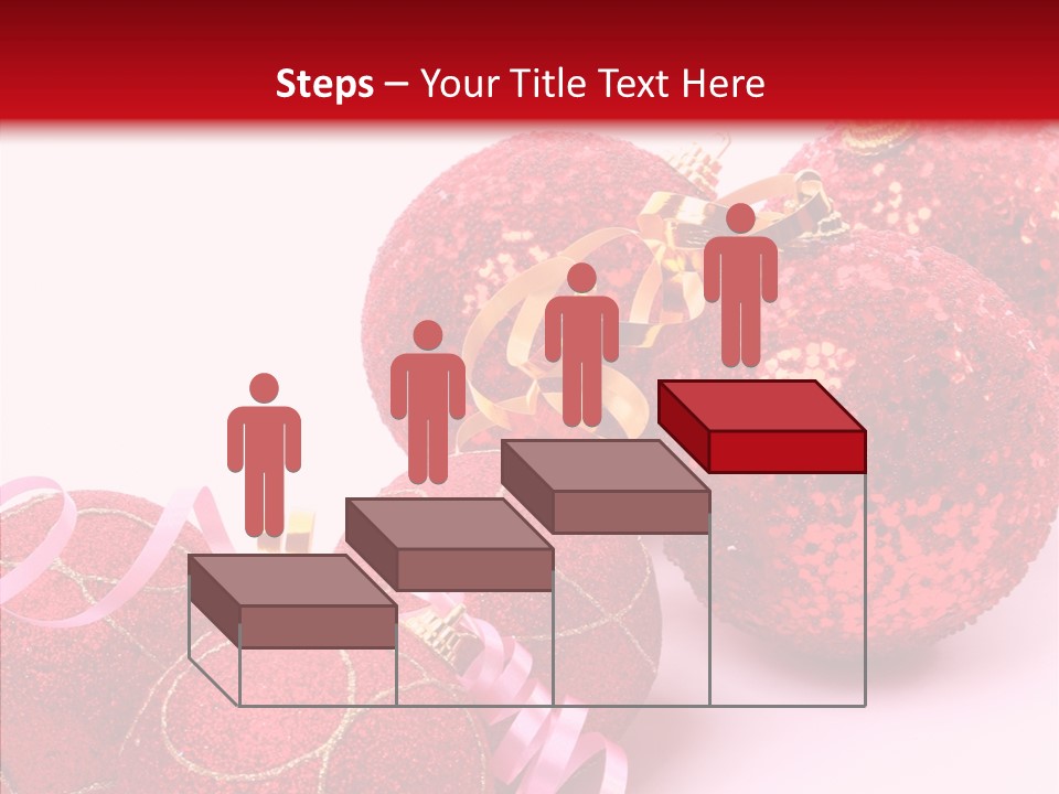 Holiday Ornament White PowerPoint Template