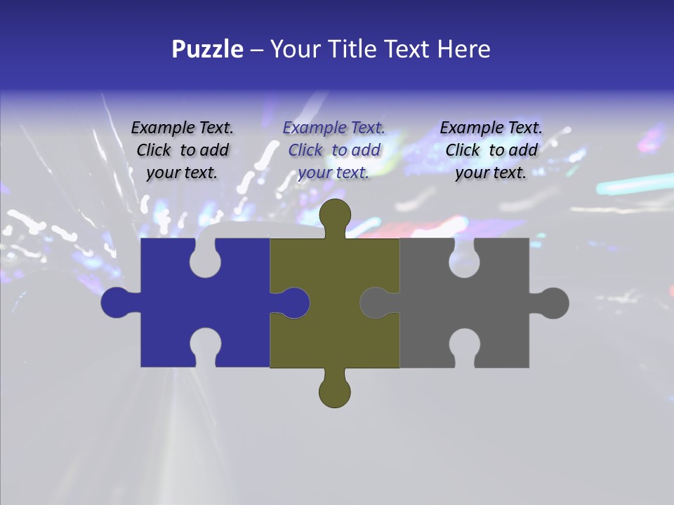 Speed Fast Glow PowerPoint Template