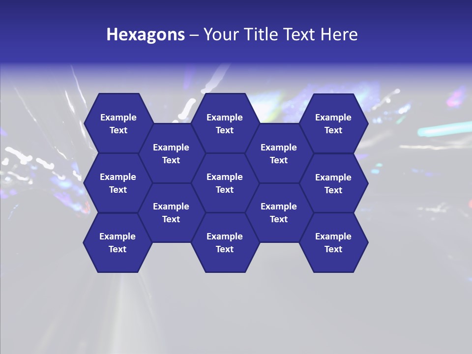 Speed Fast Glow PowerPoint Template