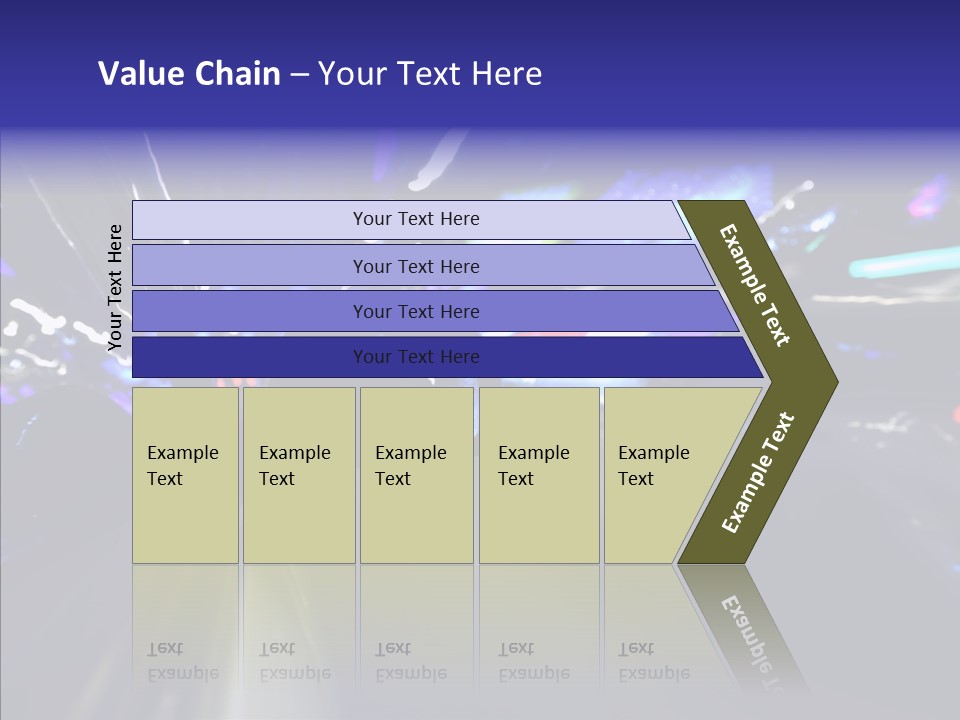 Speed Fast Glow PowerPoint Template