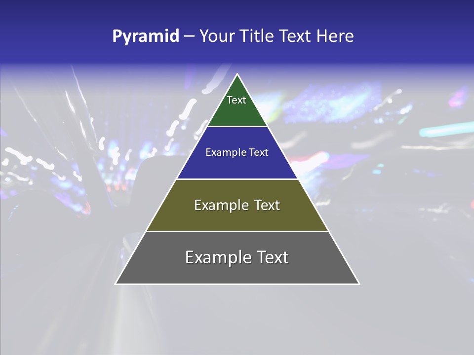 Speed Fast Glow PowerPoint Template