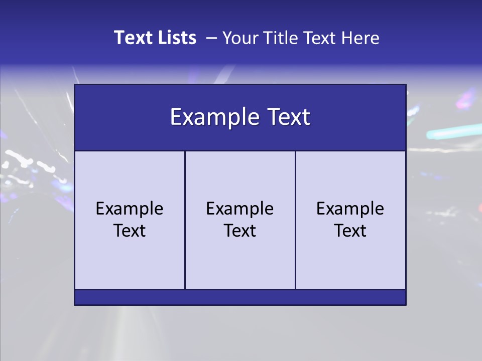 Speed Fast Glow PowerPoint Template