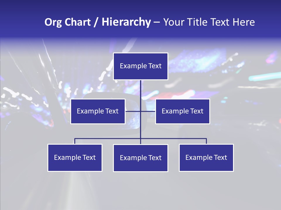 Speed Fast Glow PowerPoint Template