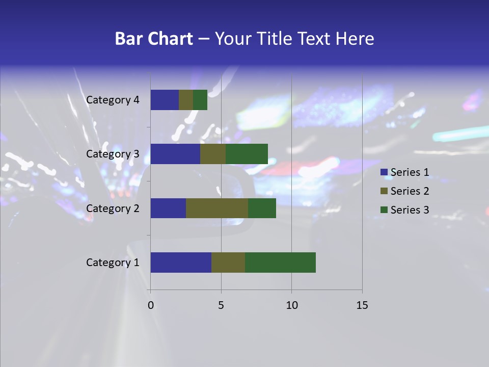 Speed Fast Glow PowerPoint Template