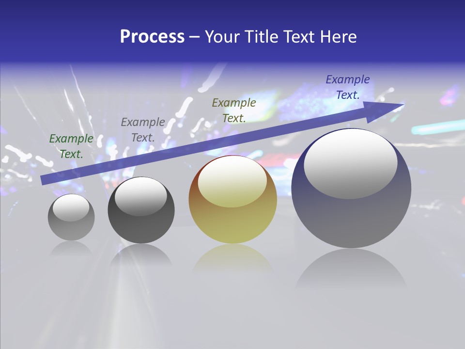 Speed Fast Glow PowerPoint Template