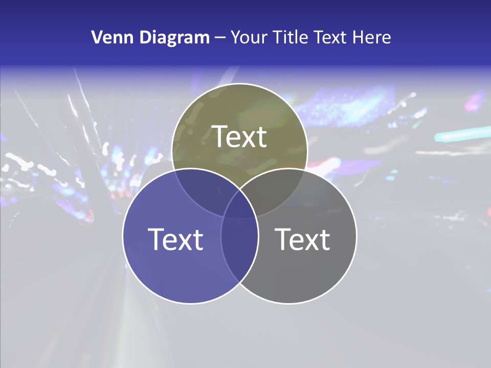 Speed Fast Glow PowerPoint Template