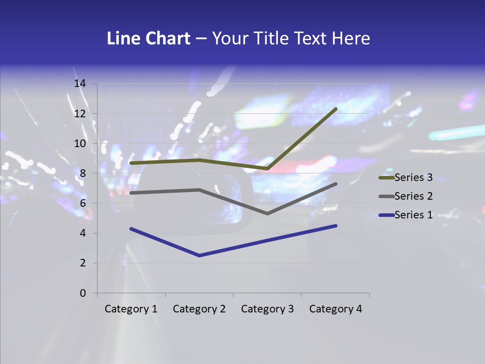 Speed Fast Glow PowerPoint Template