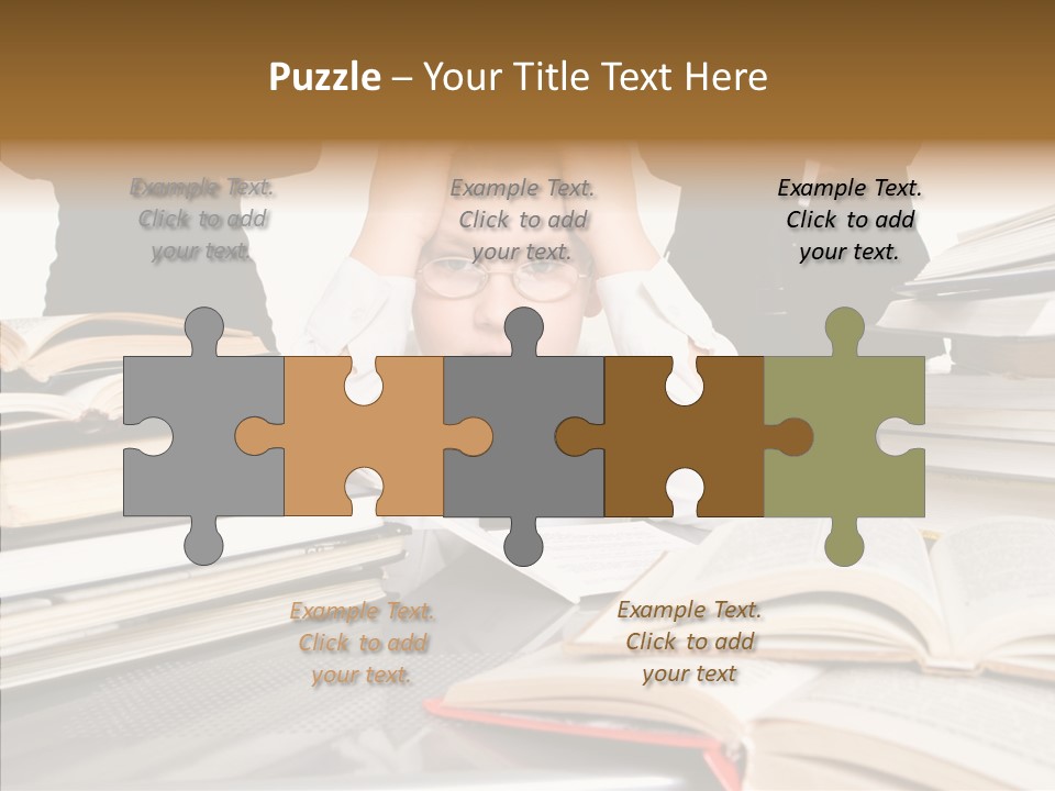 Home Childhood Woman PowerPoint Template