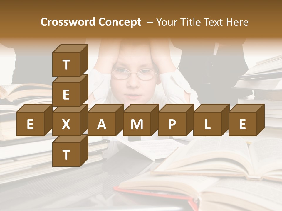 Home Childhood Woman PowerPoint Template