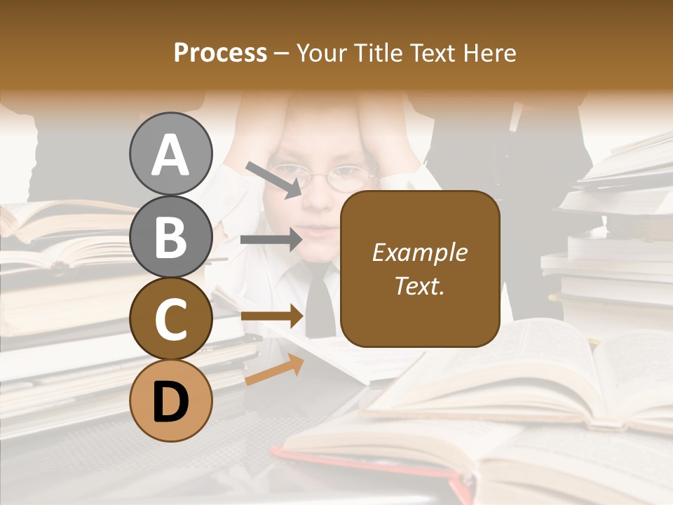 Home Childhood Woman PowerPoint Template