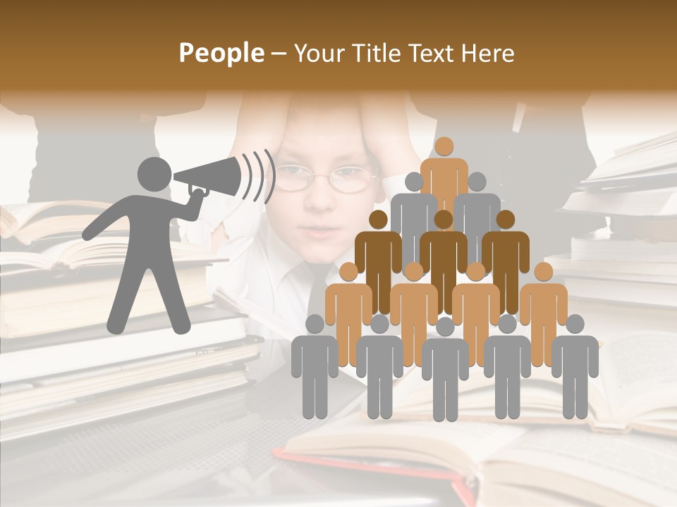 Home Childhood Woman PowerPoint Template