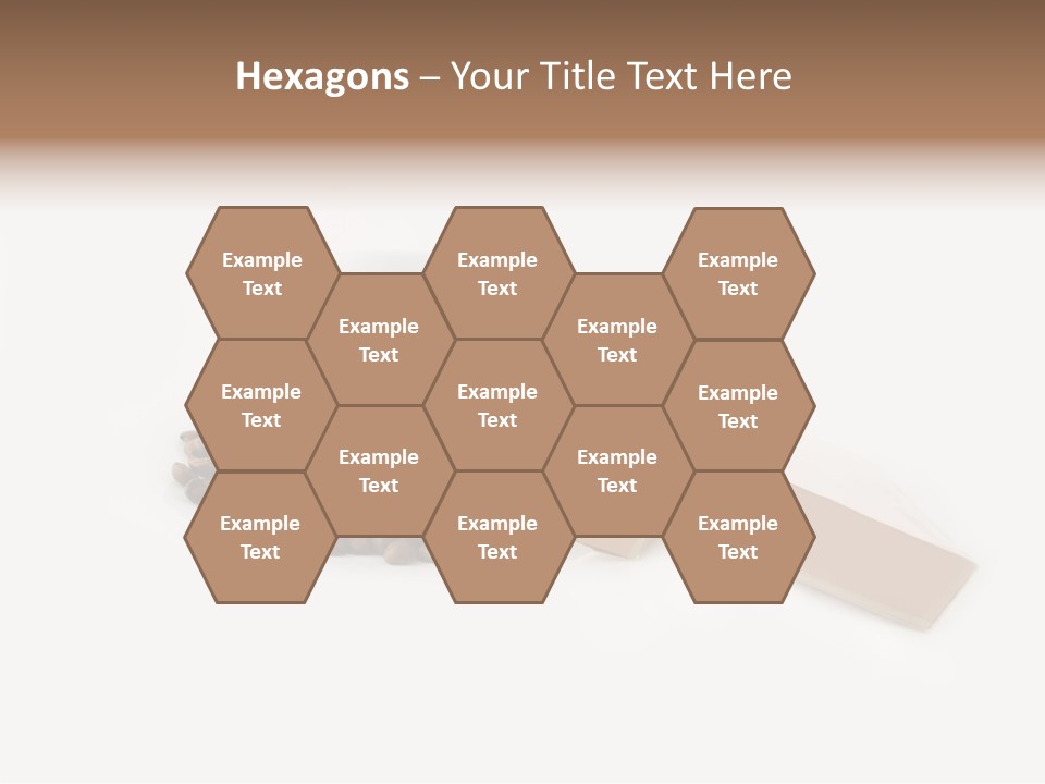 White Mug Symbol PowerPoint Template