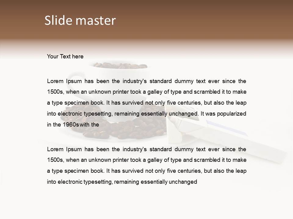 Air Enjoyment White PowerPoint Template