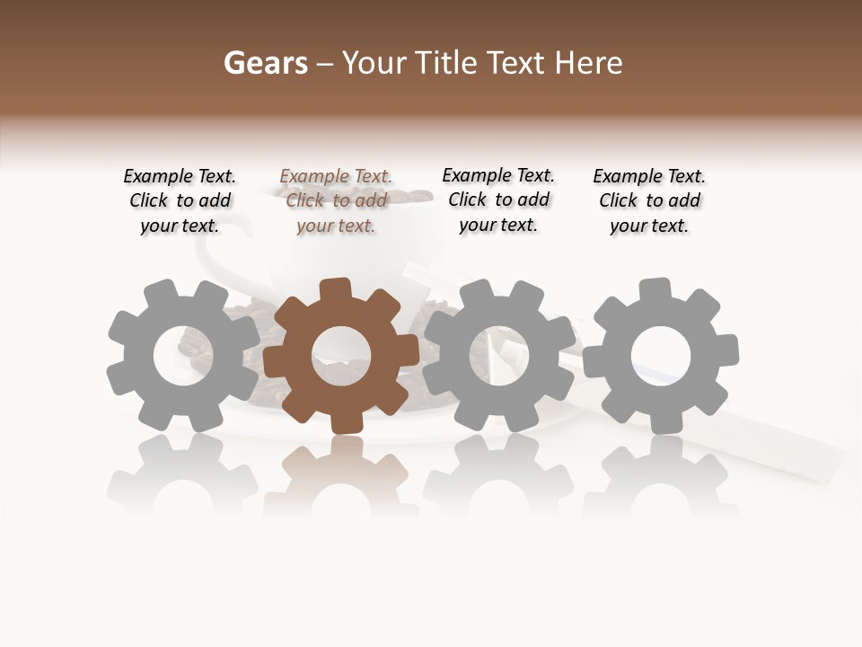 Air Enjoyment White PowerPoint Template