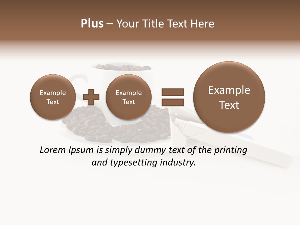 Air Enjoyment White PowerPoint Template
