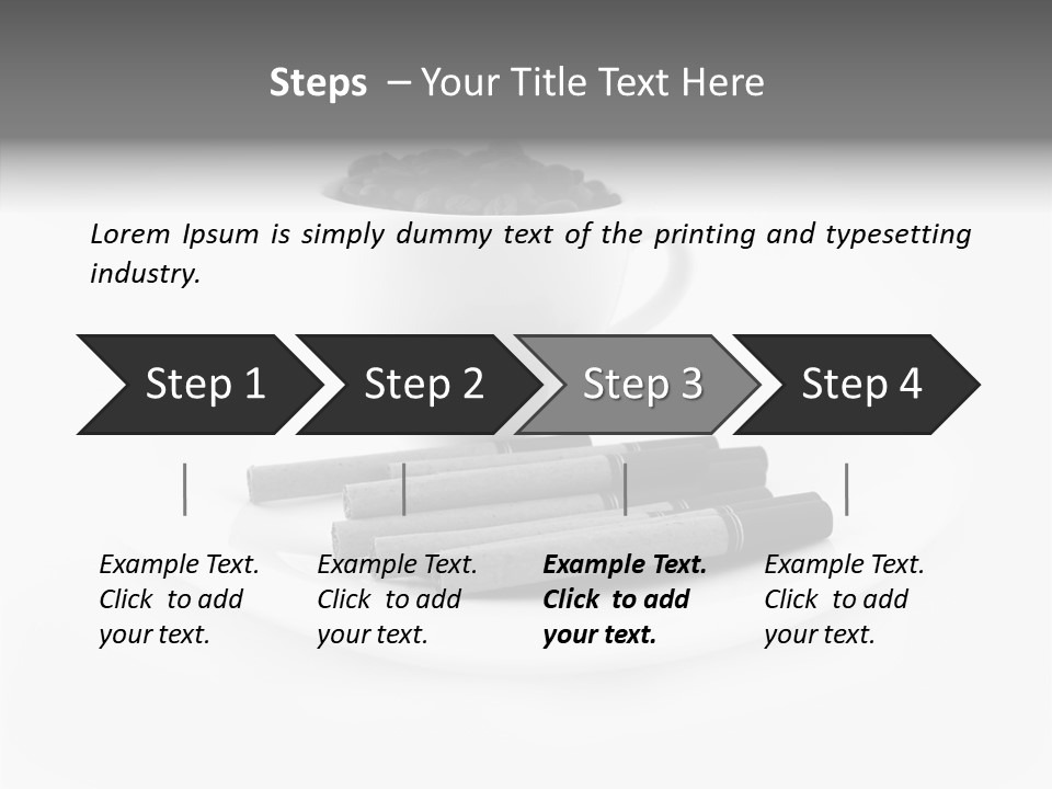 Caffeine Grain Espresso PowerPoint Template