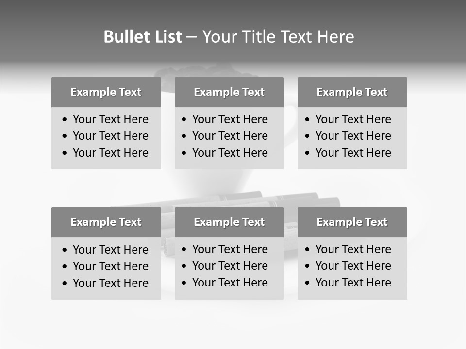 Caffeine Grain Espresso PowerPoint Template