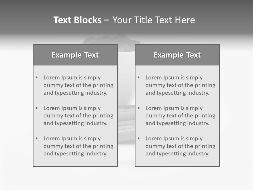 Caffeine Grain Espresso PowerPoint Template