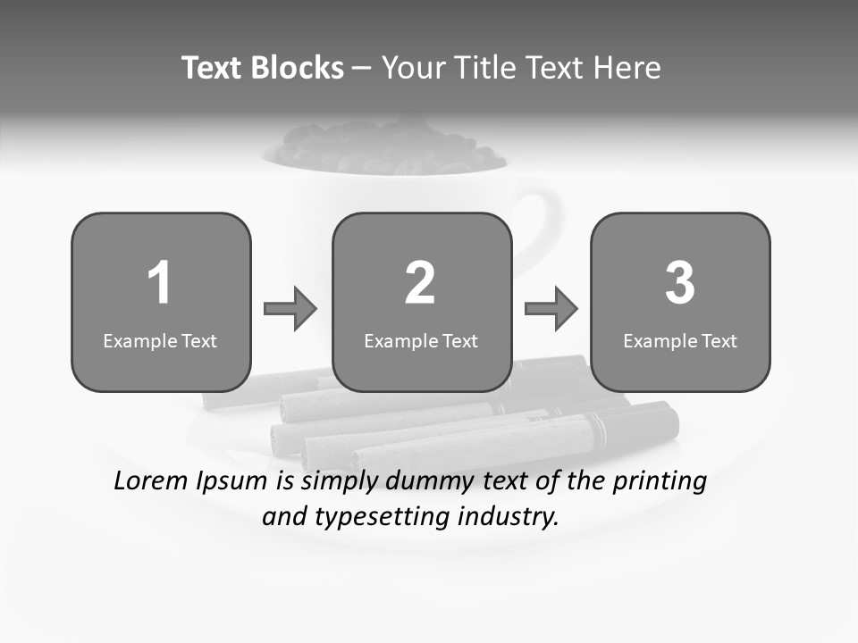 Caffeine Grain Espresso PowerPoint Template