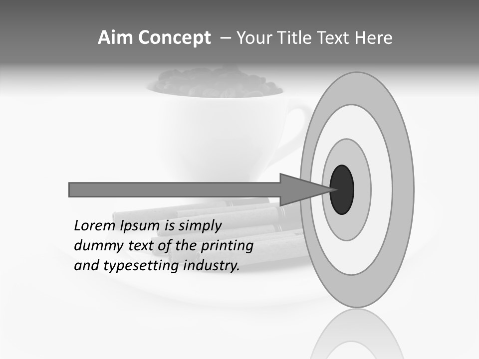 Caffeine Grain Espresso PowerPoint Template