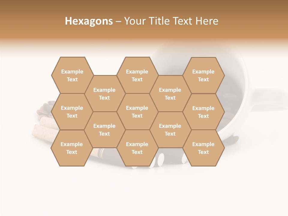 Cigar Forbidden Mug PowerPoint Template