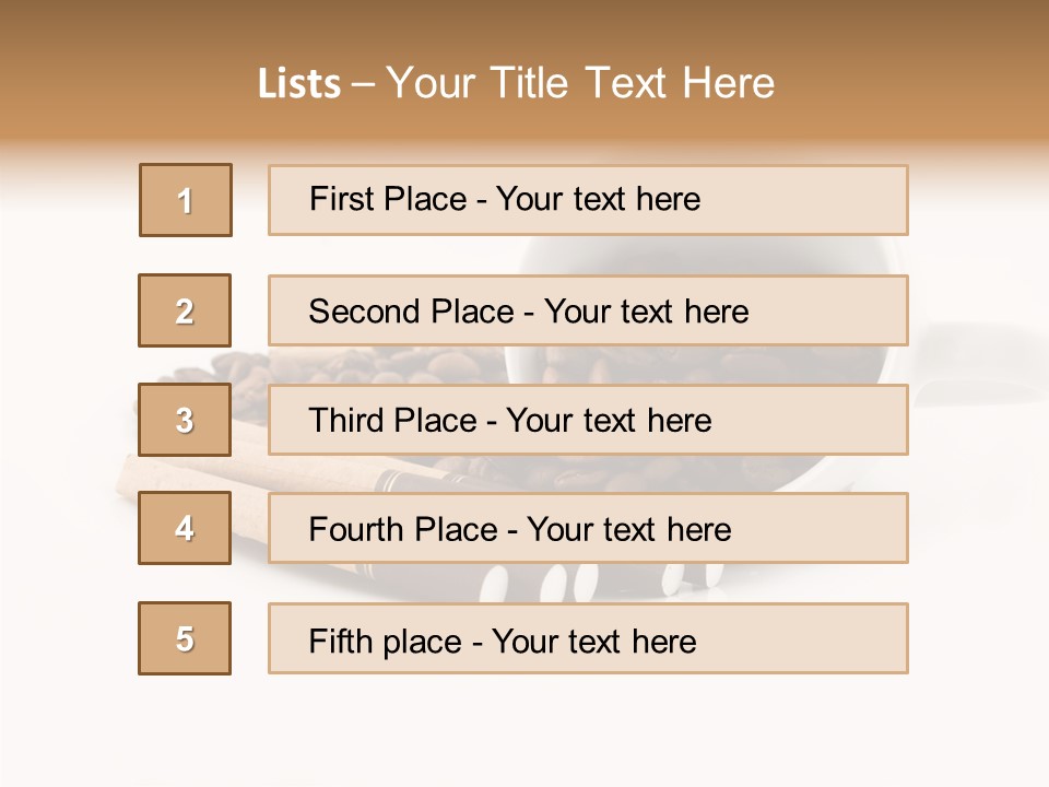 Cigar Forbidden Mug PowerPoint Template