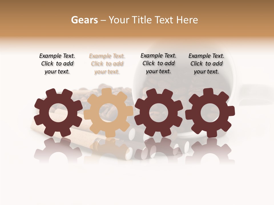 Cigar Forbidden Mug PowerPoint Template