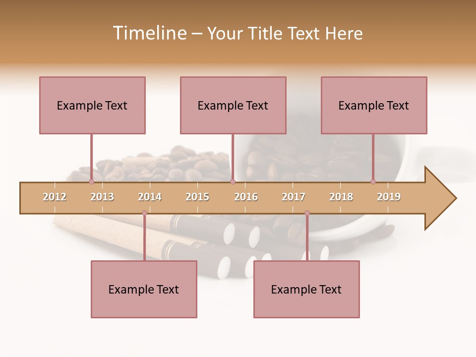 Cigar Forbidden Mug PowerPoint Template