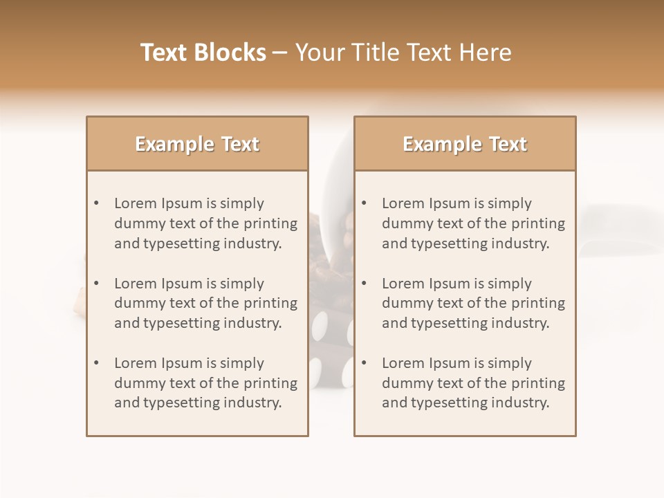 Cigar Forbidden Mug PowerPoint Template