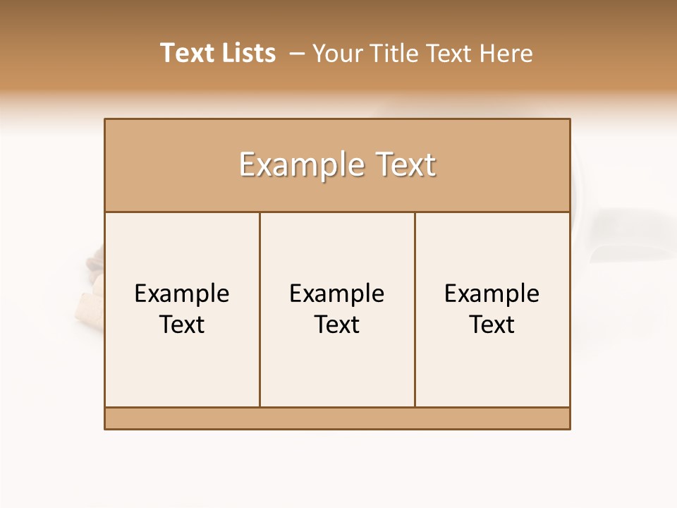 Cigar Forbidden Mug PowerPoint Template