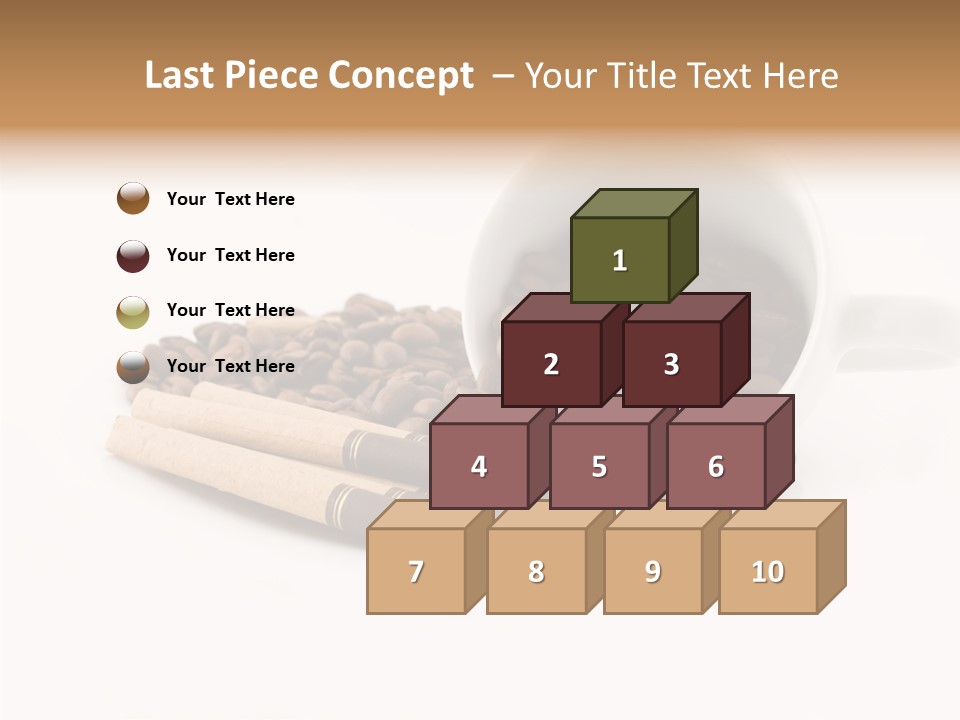 Cigar Forbidden Mug PowerPoint Template