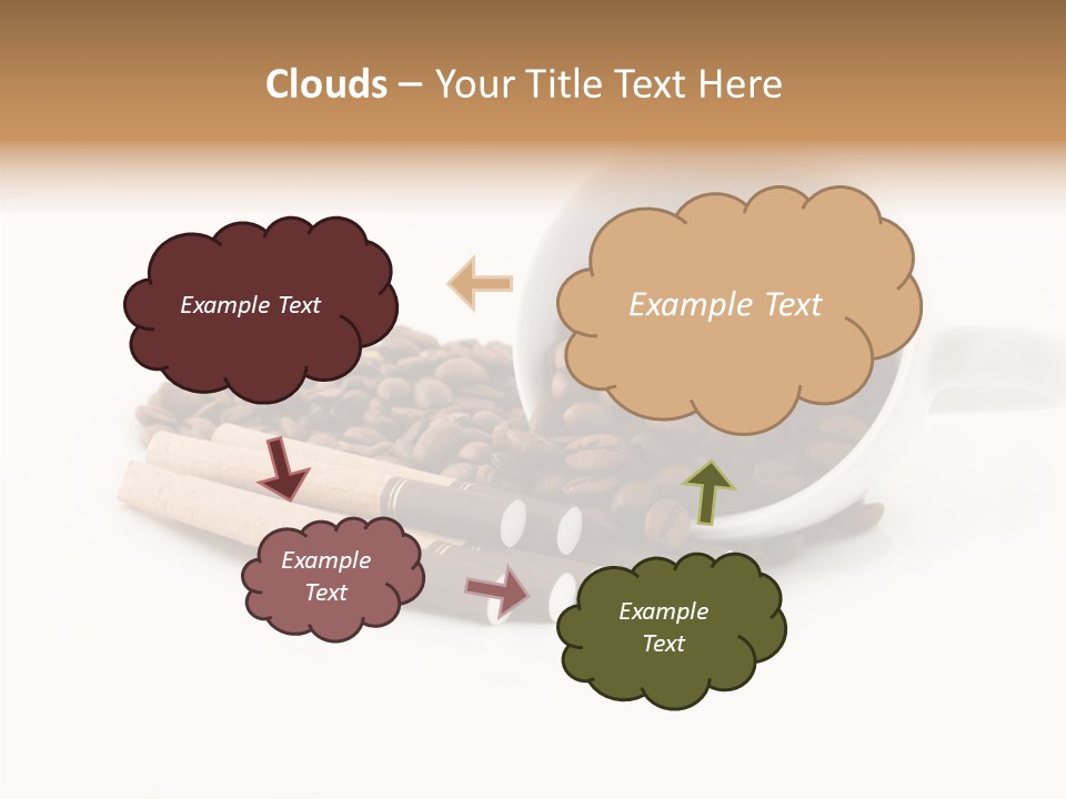 Cigar Forbidden Mug PowerPoint Template
