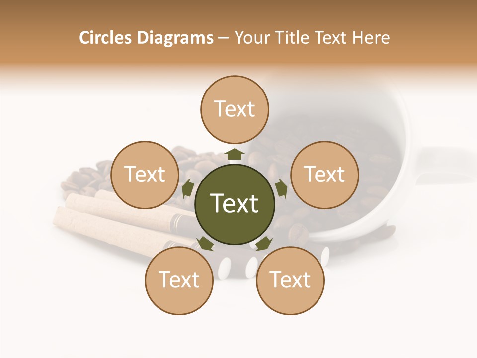 Cigar Forbidden Mug PowerPoint Template