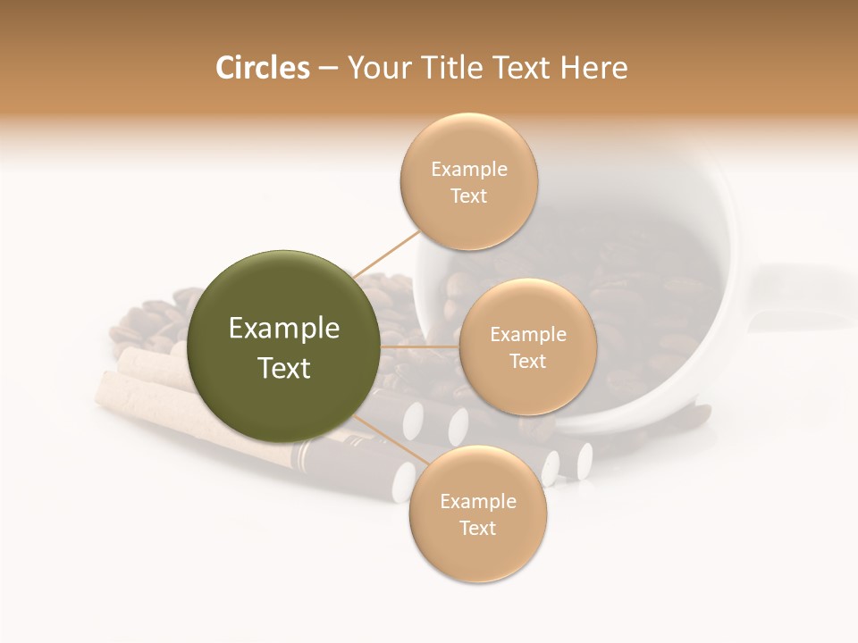 Cigar Forbidden Mug PowerPoint Template