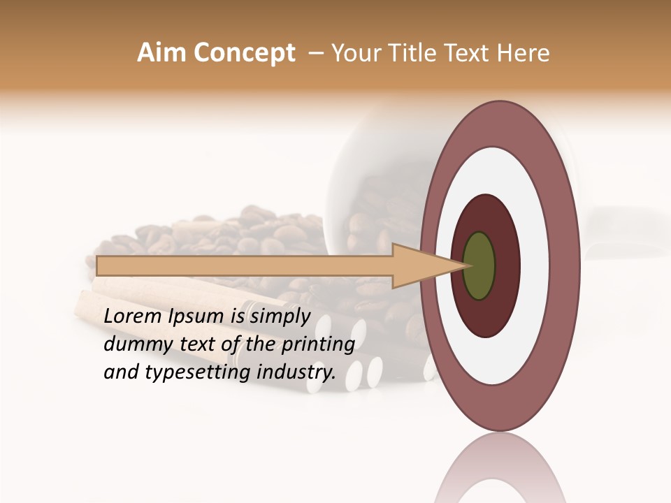 Cigar Forbidden Mug PowerPoint Template