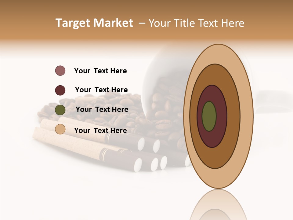 Cigar Forbidden Mug PowerPoint Template