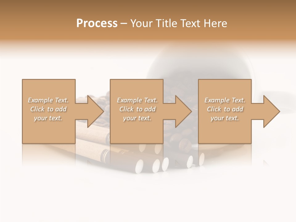 Cigar Forbidden Mug PowerPoint Template