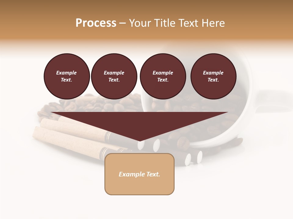 Cigar Forbidden Mug PowerPoint Template