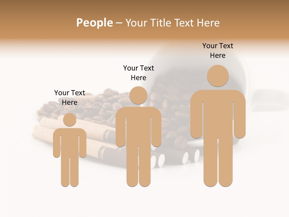 Cigar Forbidden Mug PowerPoint Template