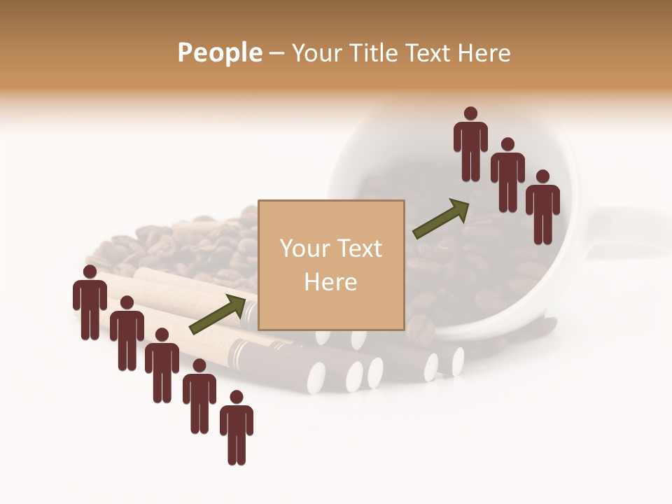 Cigar Forbidden Mug PowerPoint Template