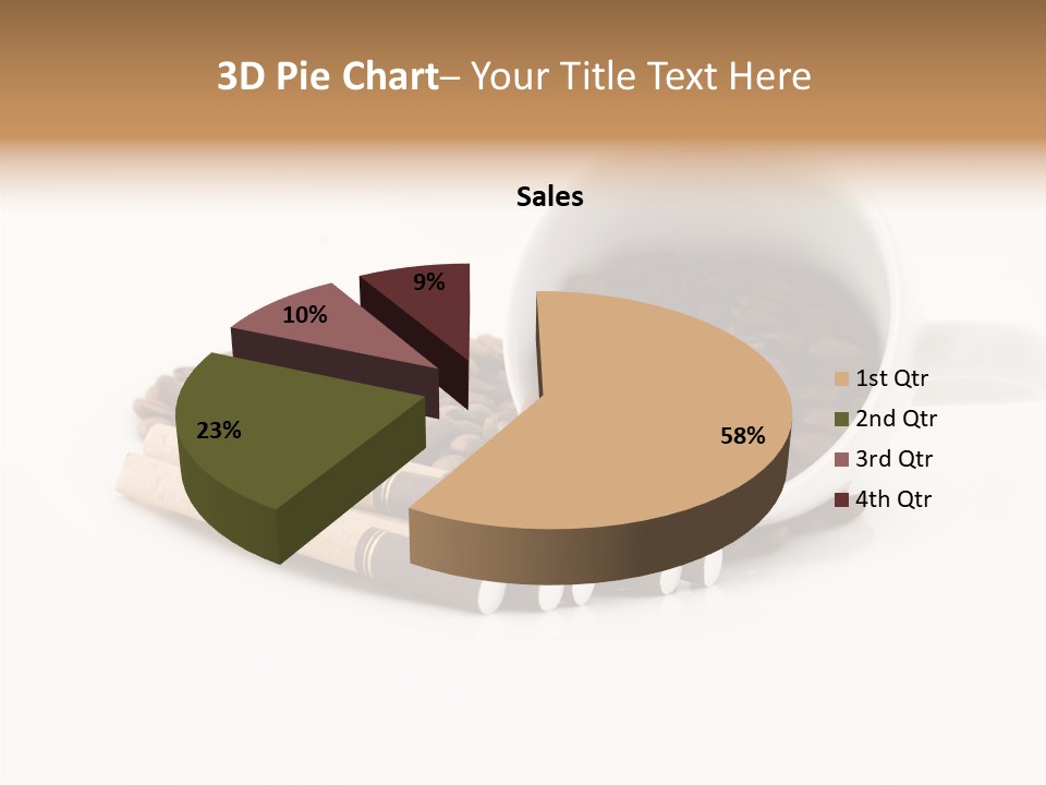 Cigar Forbidden Mug PowerPoint Template