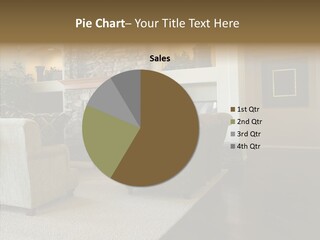 Room Flooring Brown PowerPoint Template